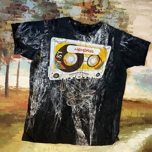 NO.TIME - Memories stone distressed t-shirt